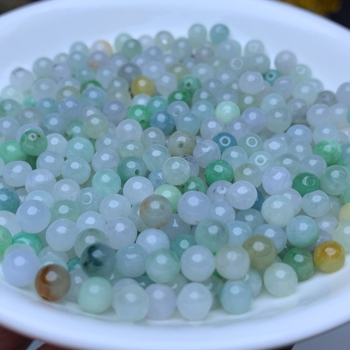 【闪购商品】翡翠手链未镶嵌卡5冰三彩50个