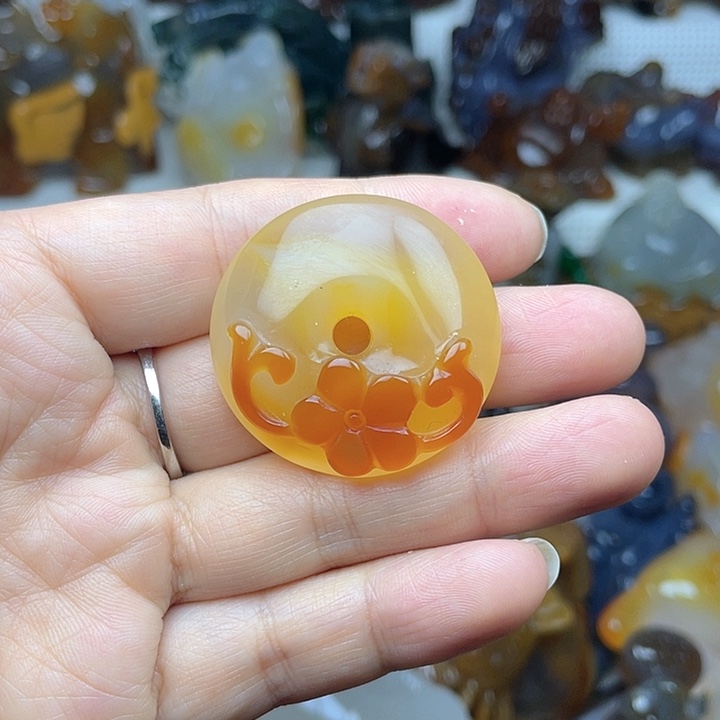 玛瑙/玉髓饰品未镶嵌