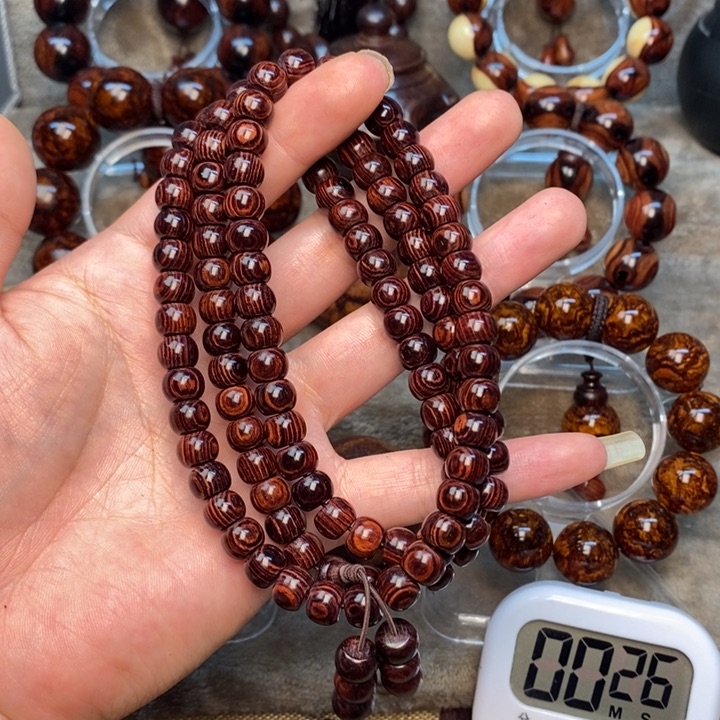 黄花梨/降香黄檀请***少紫油梨成品加工手串