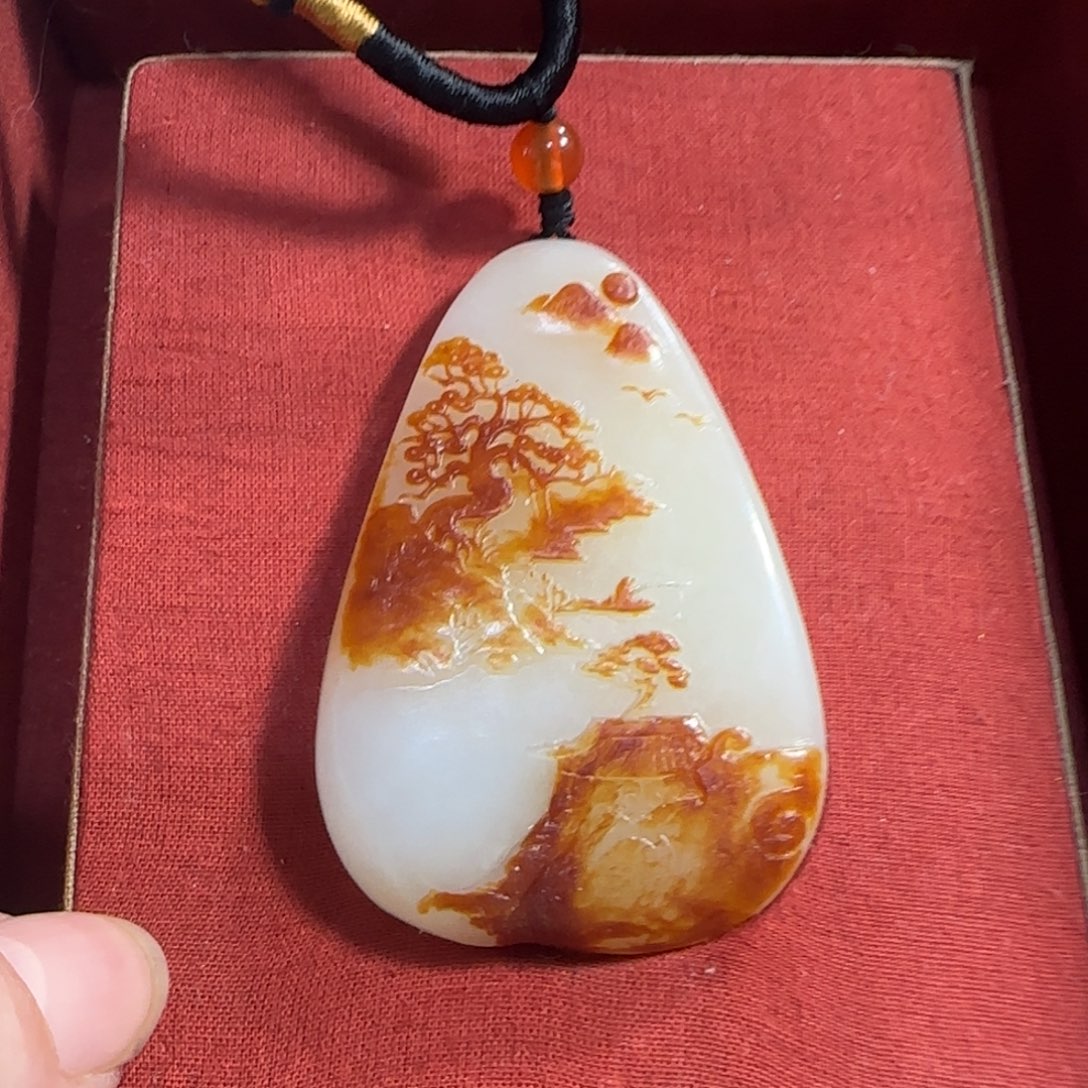 和田玉挂件未镶嵌