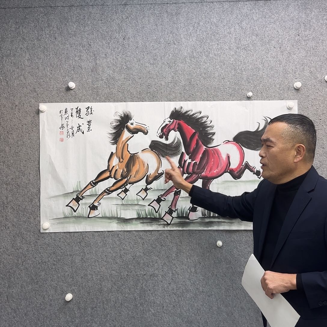 书法书法作品多次参加