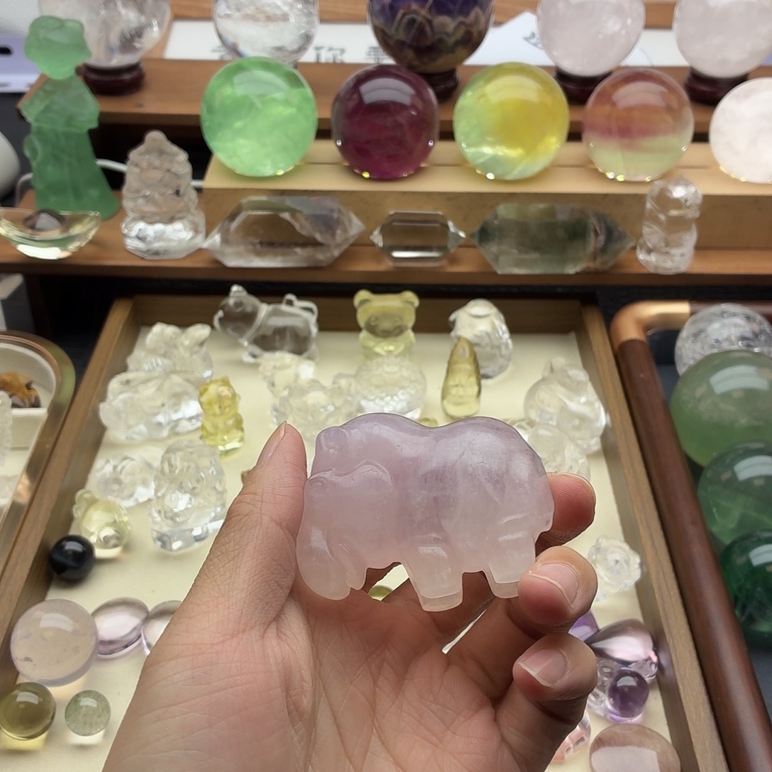 幸***宝珠宝半成品水晶未镶嵌