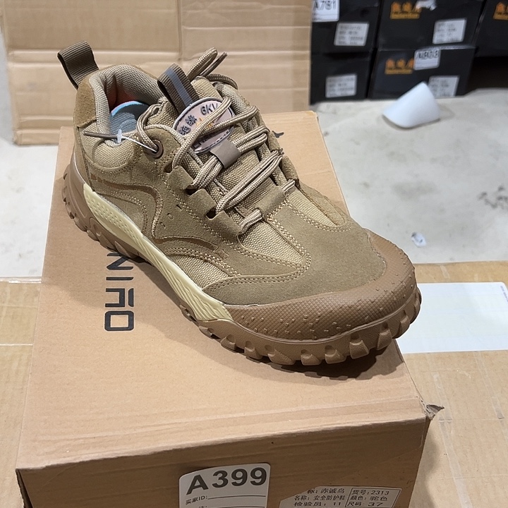 编码399号。37码防砸防刺劳保鞋。