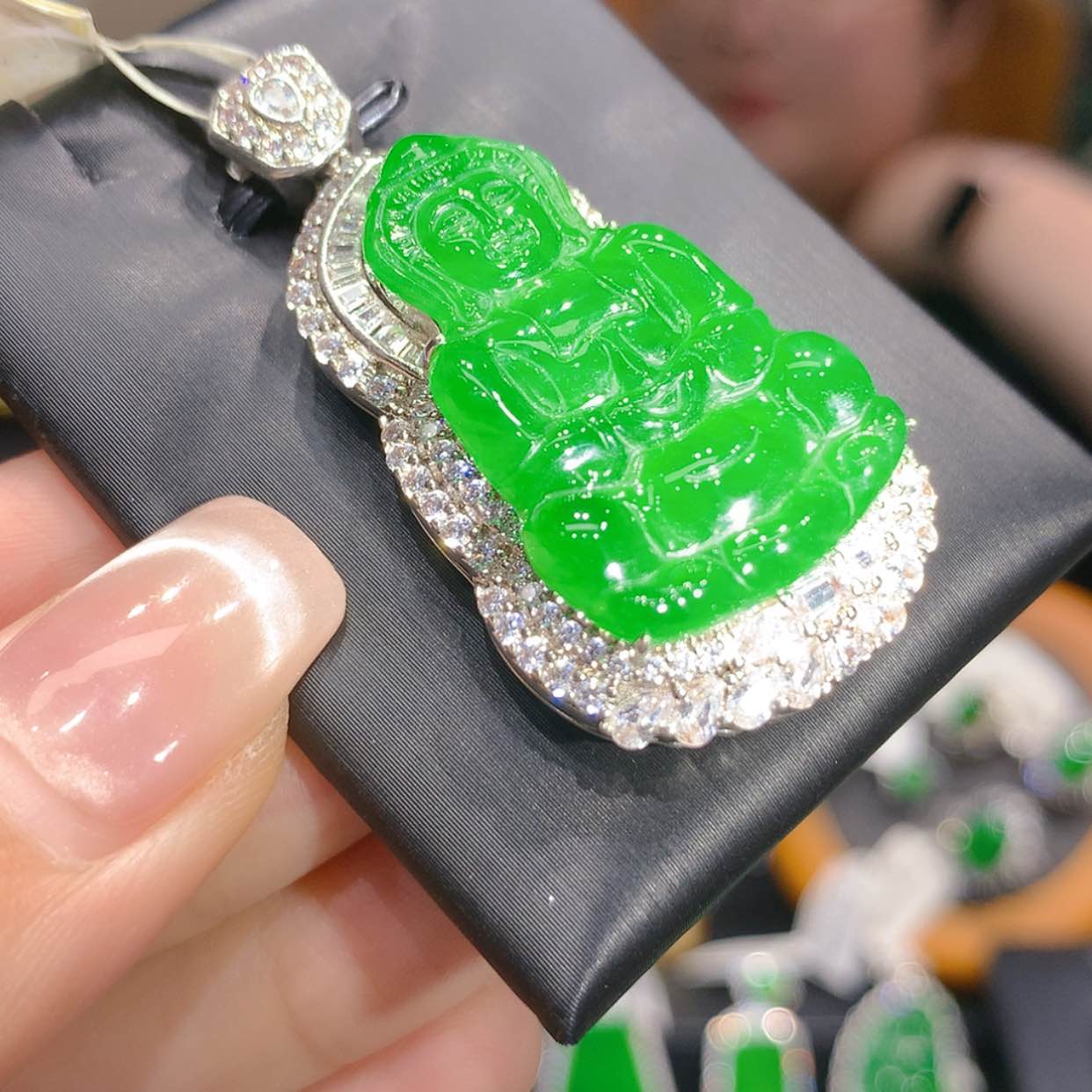 【闪购商品】颈饰未镶嵌翡翠7柒姐