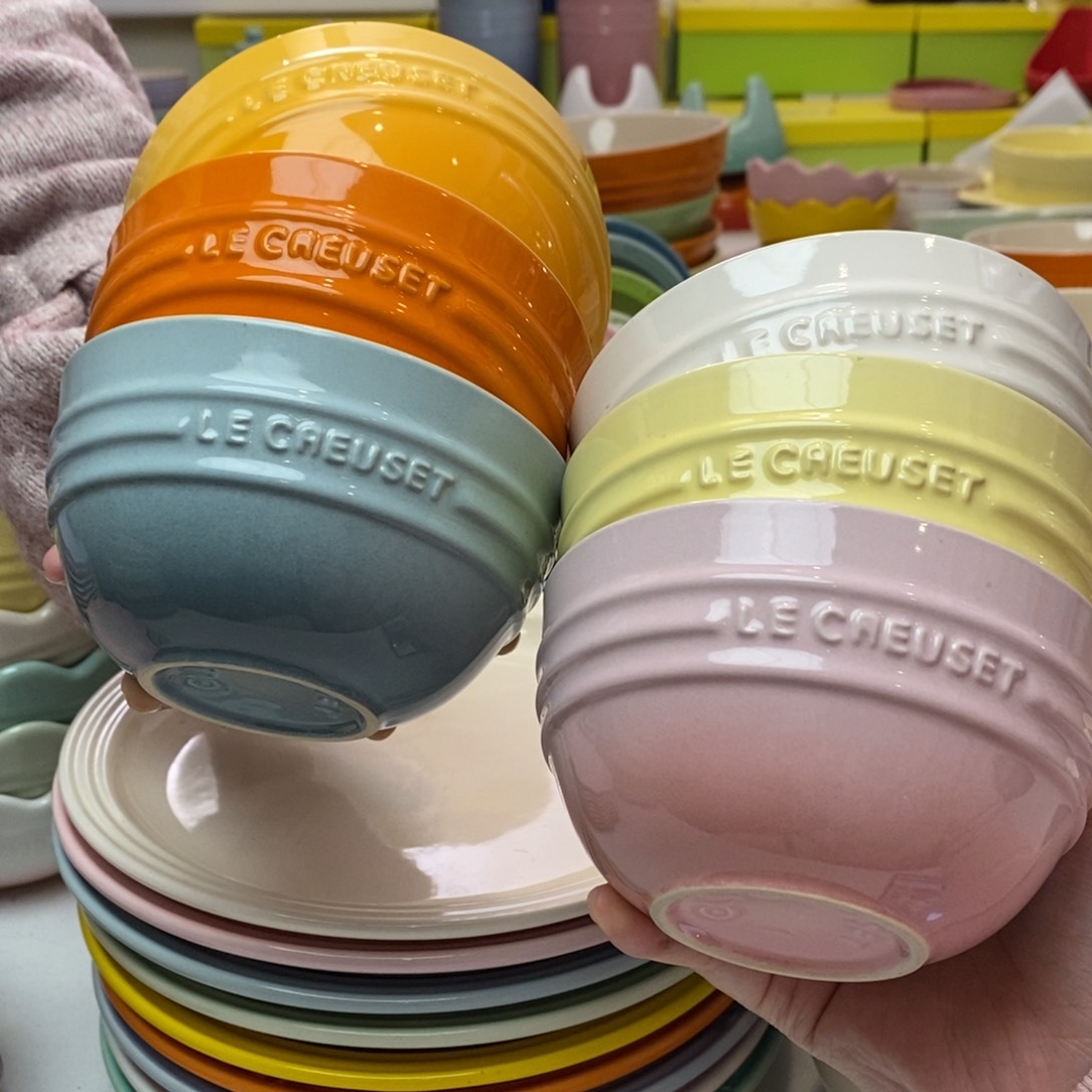 瓷片微瑕6个350ml米饭碗