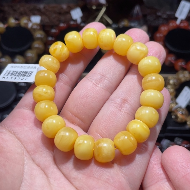 琥珀手链未镶嵌蜜蜡手链