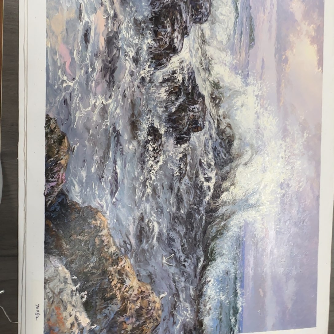 油画加油加油努力加油加油