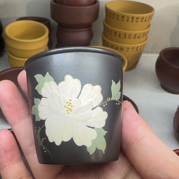 茶杯紫砂全手工紫砂