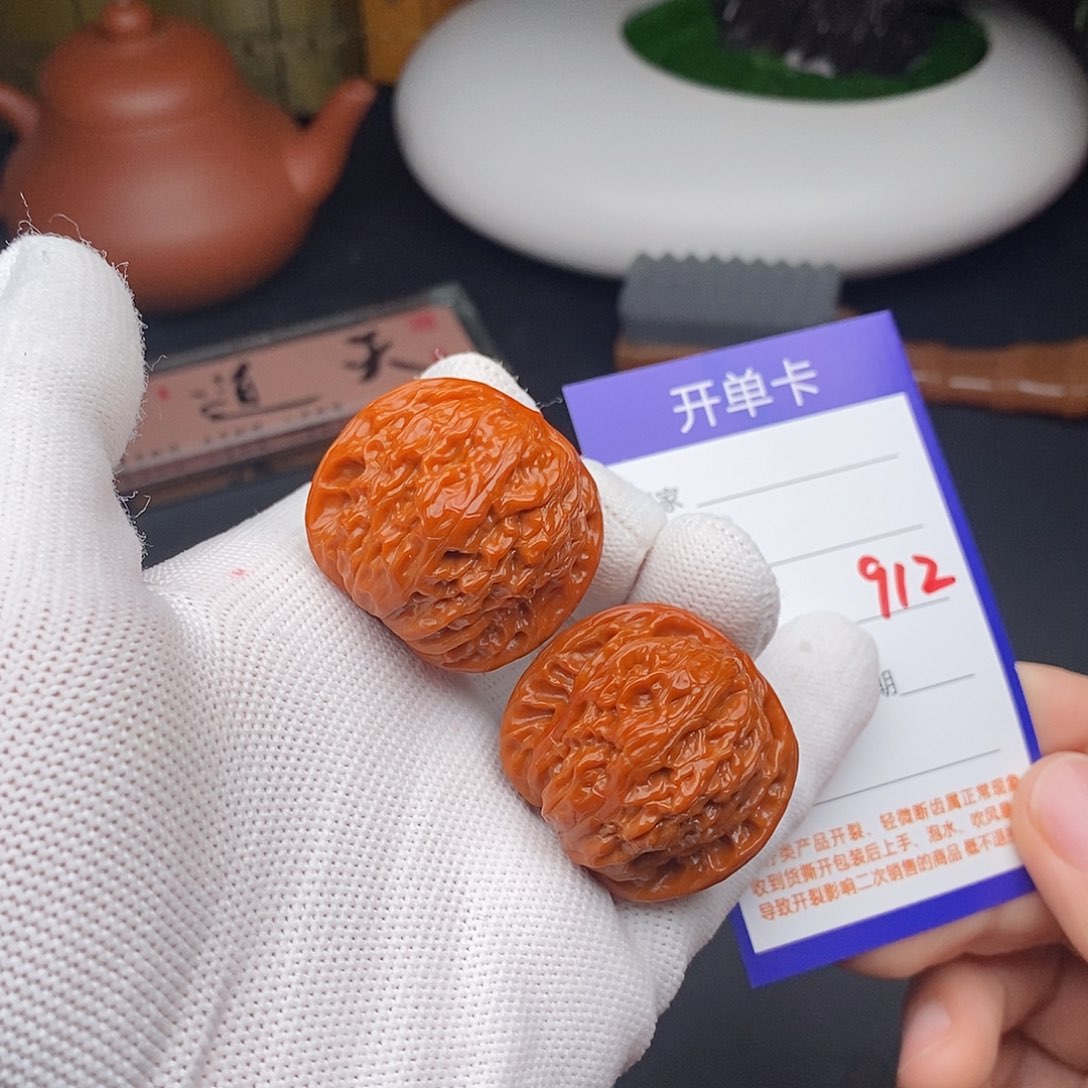 把件文玩核桃35磨盘912