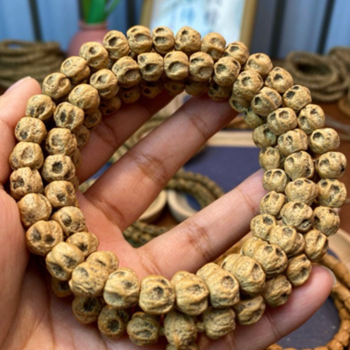 收藏款柏香籽 卡8大尺寸深坑鬼脸狮驼岭百香