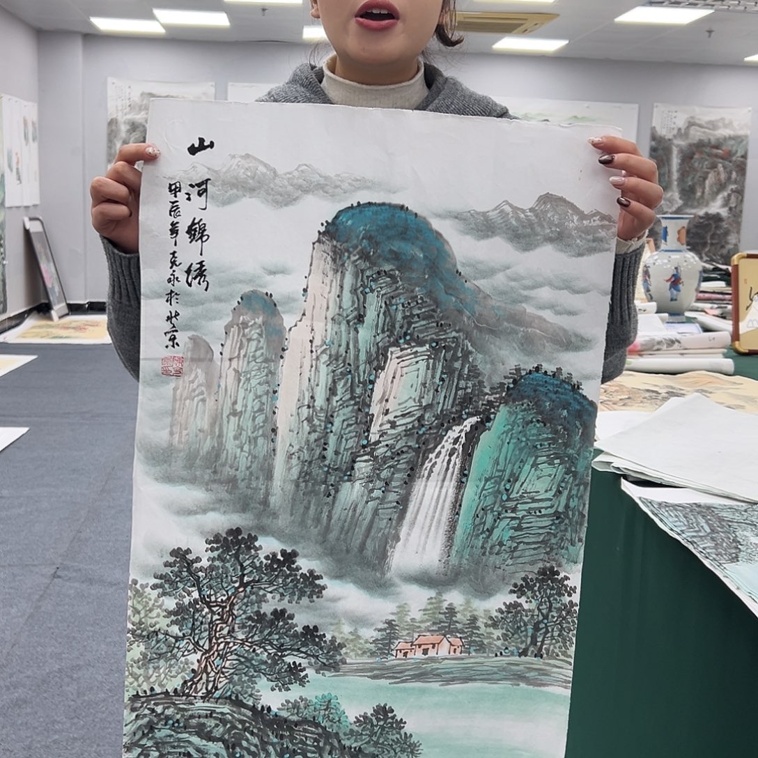 国画手绘国画大捡漏