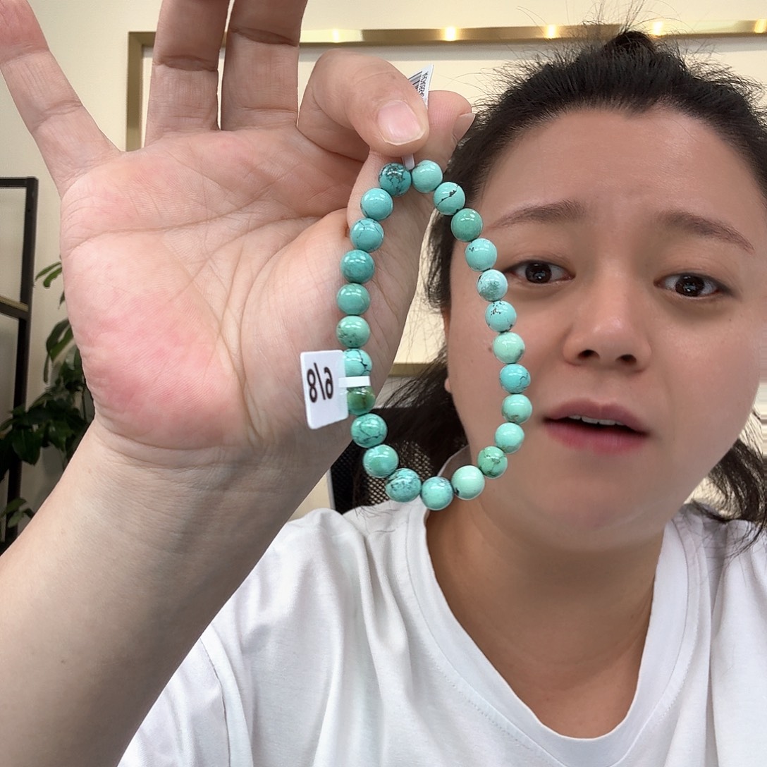 未镶嵌绿松石珠宝奇石195 多样性发货发其一