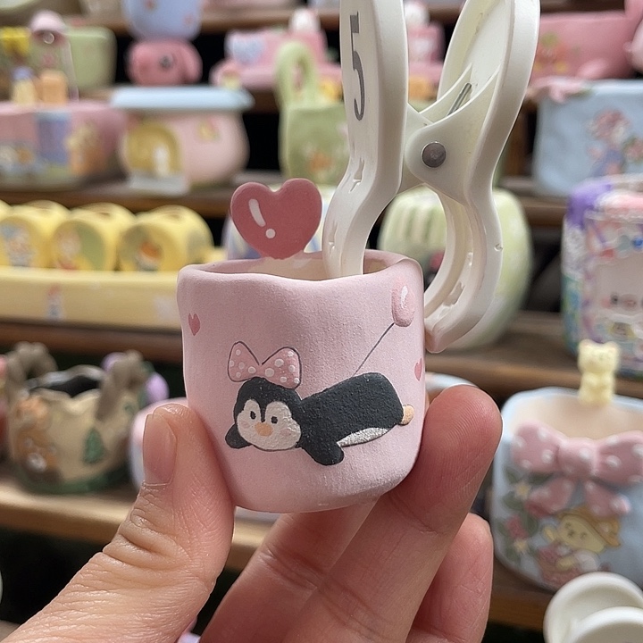 5…..手工手绘花盆