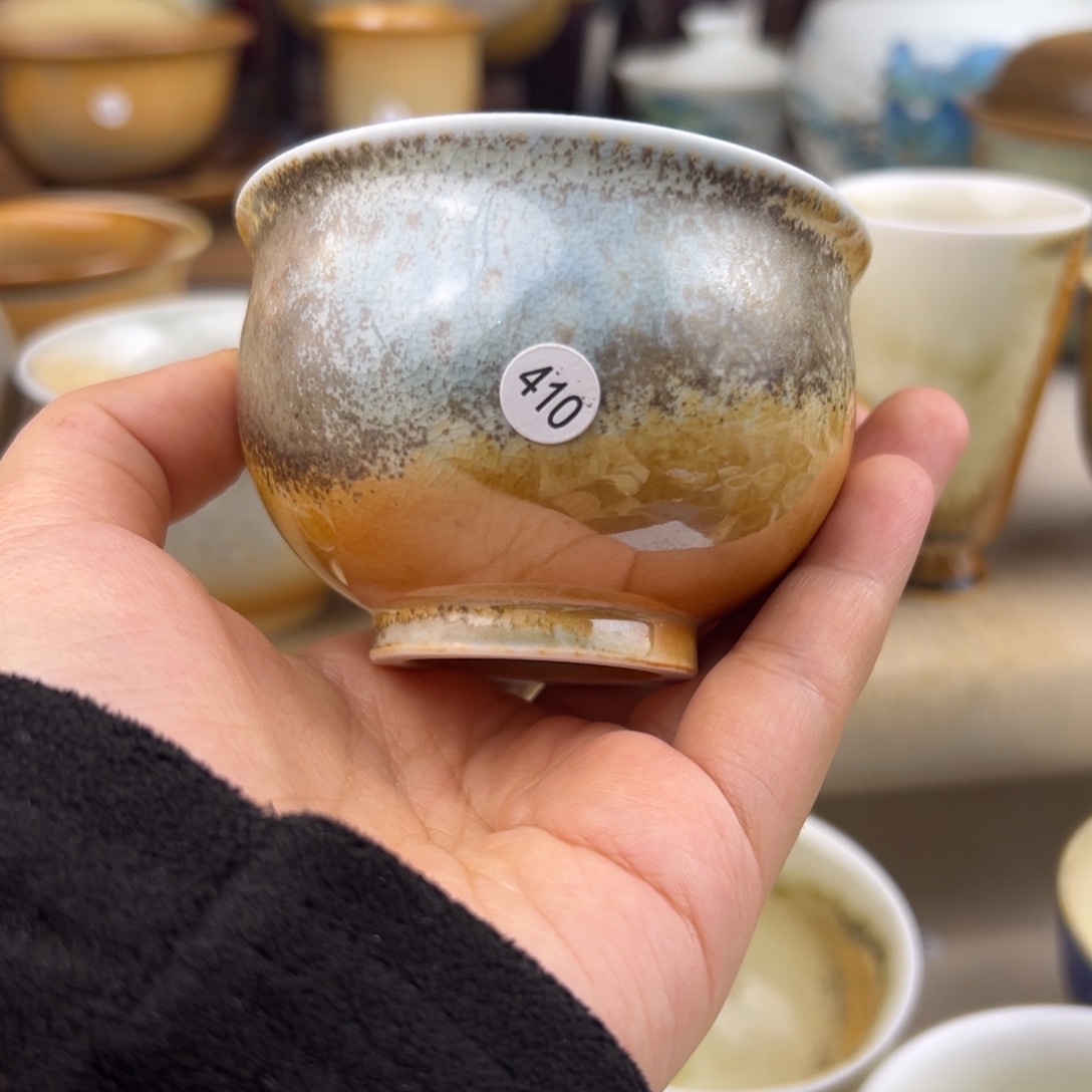 杯纯手工柴烧主人杯