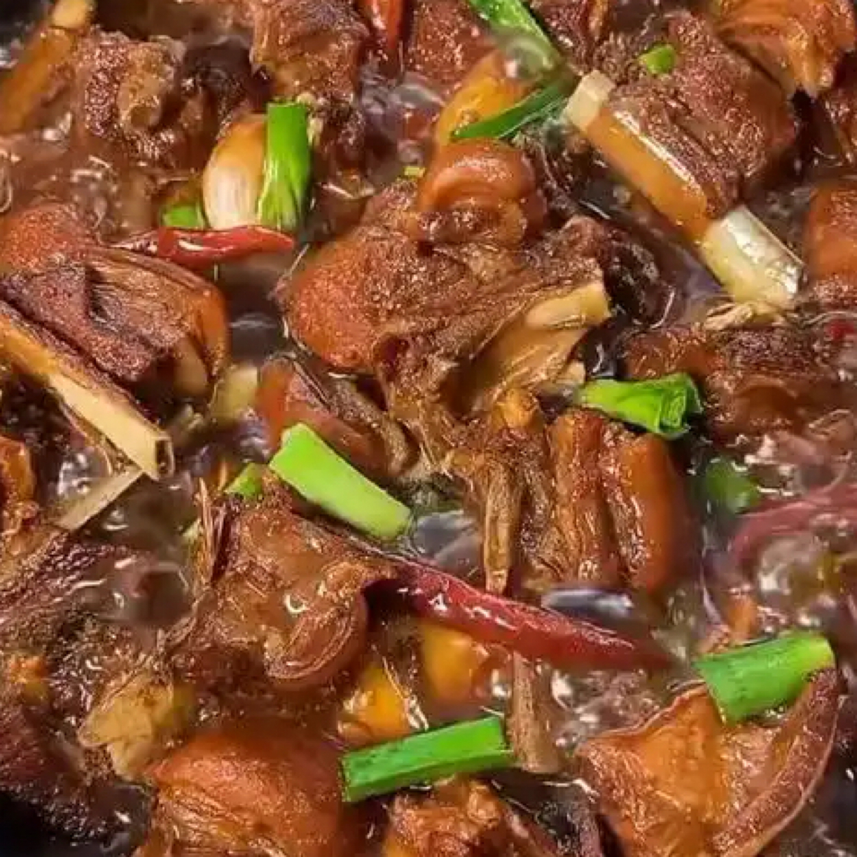 红烧羊肉特色鲜香加热即食新市非遗