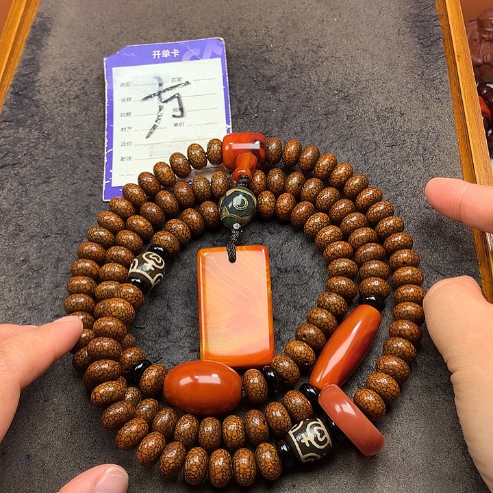 星月菩提吊坠脖挂