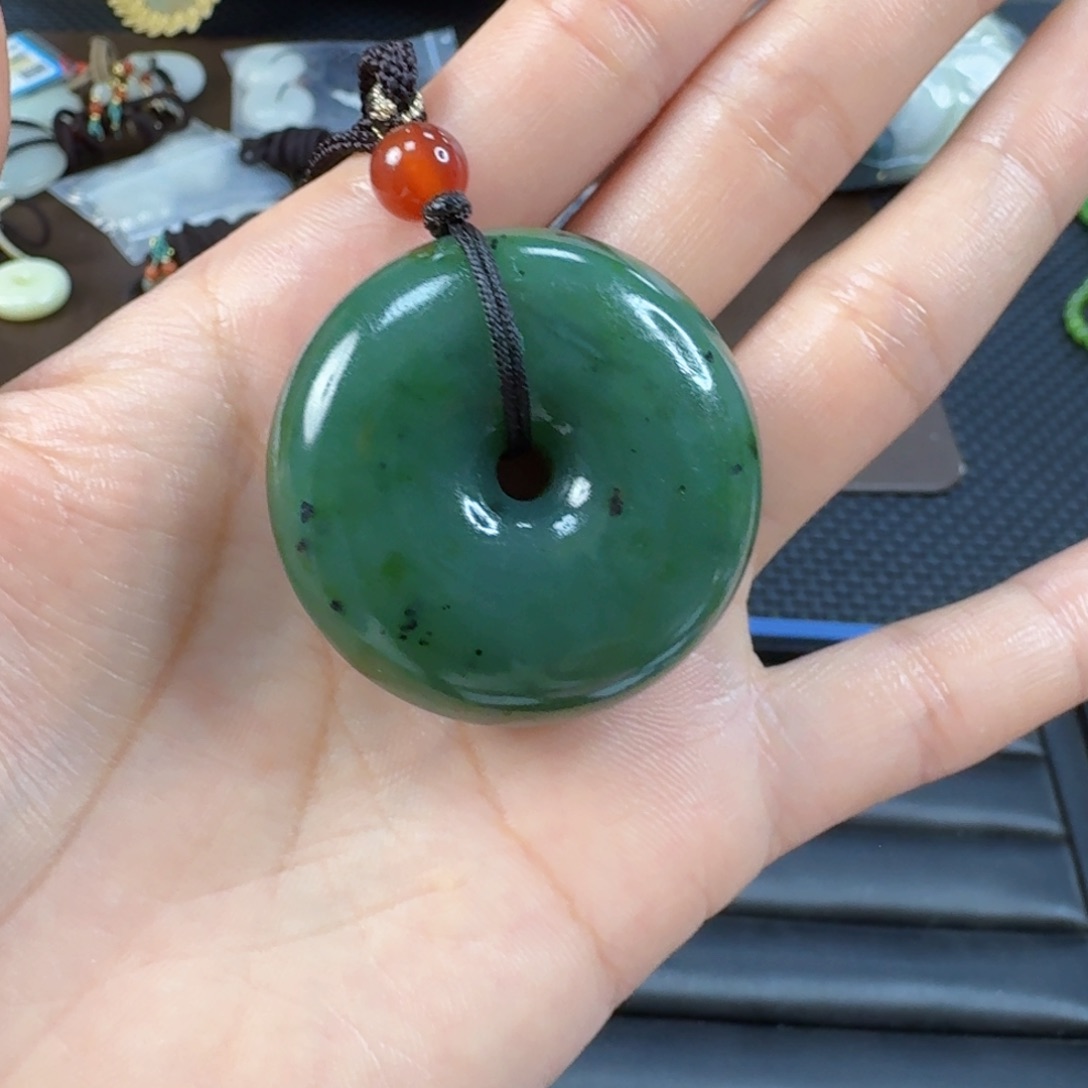 和田玉（碧玉）未镶嵌颈饰