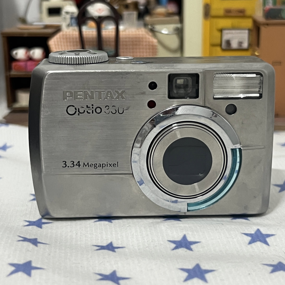 9新 Pentax/宾得 optio330, 334万像素 3倍光学变焦 自备读卡器