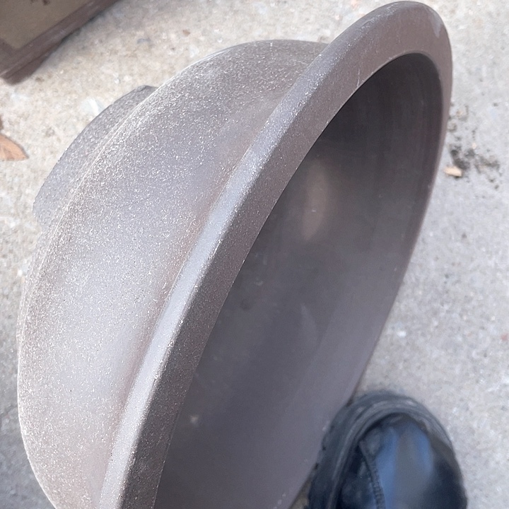 紫砂宜兴紫砂33紫泥碗