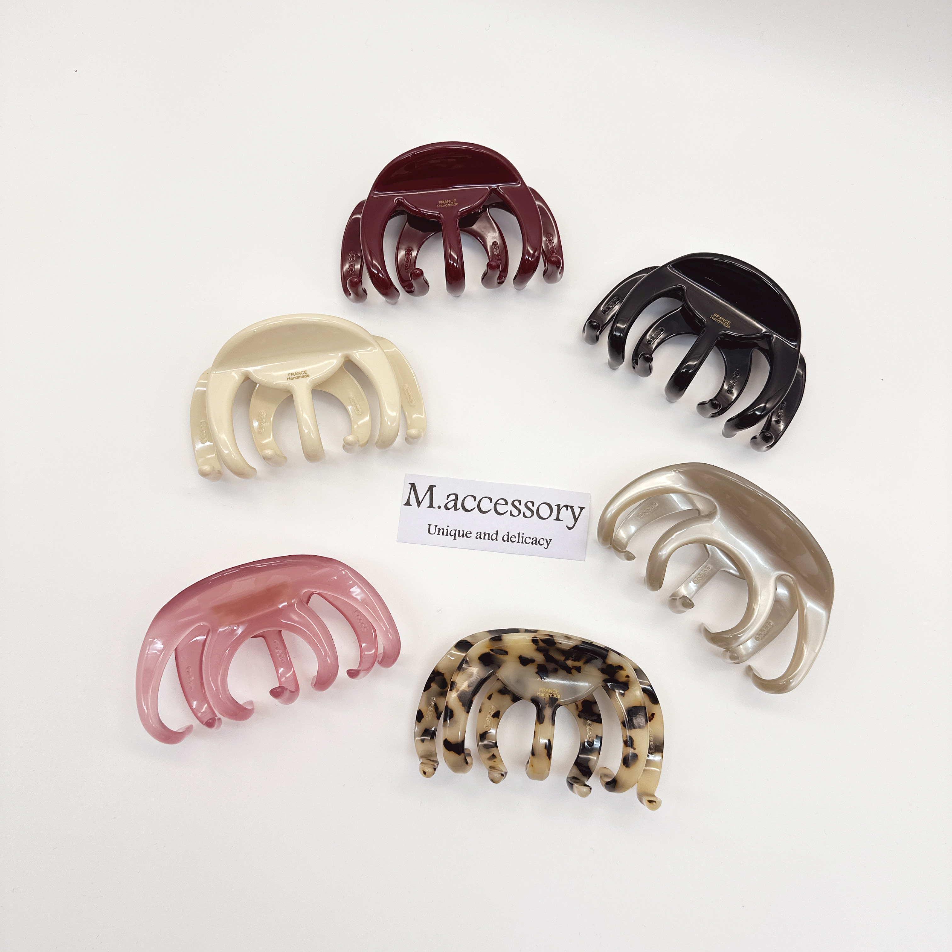 Mi33  超显气质重工质感南瓜鲨鱼夹抓夹 Z05068Z56