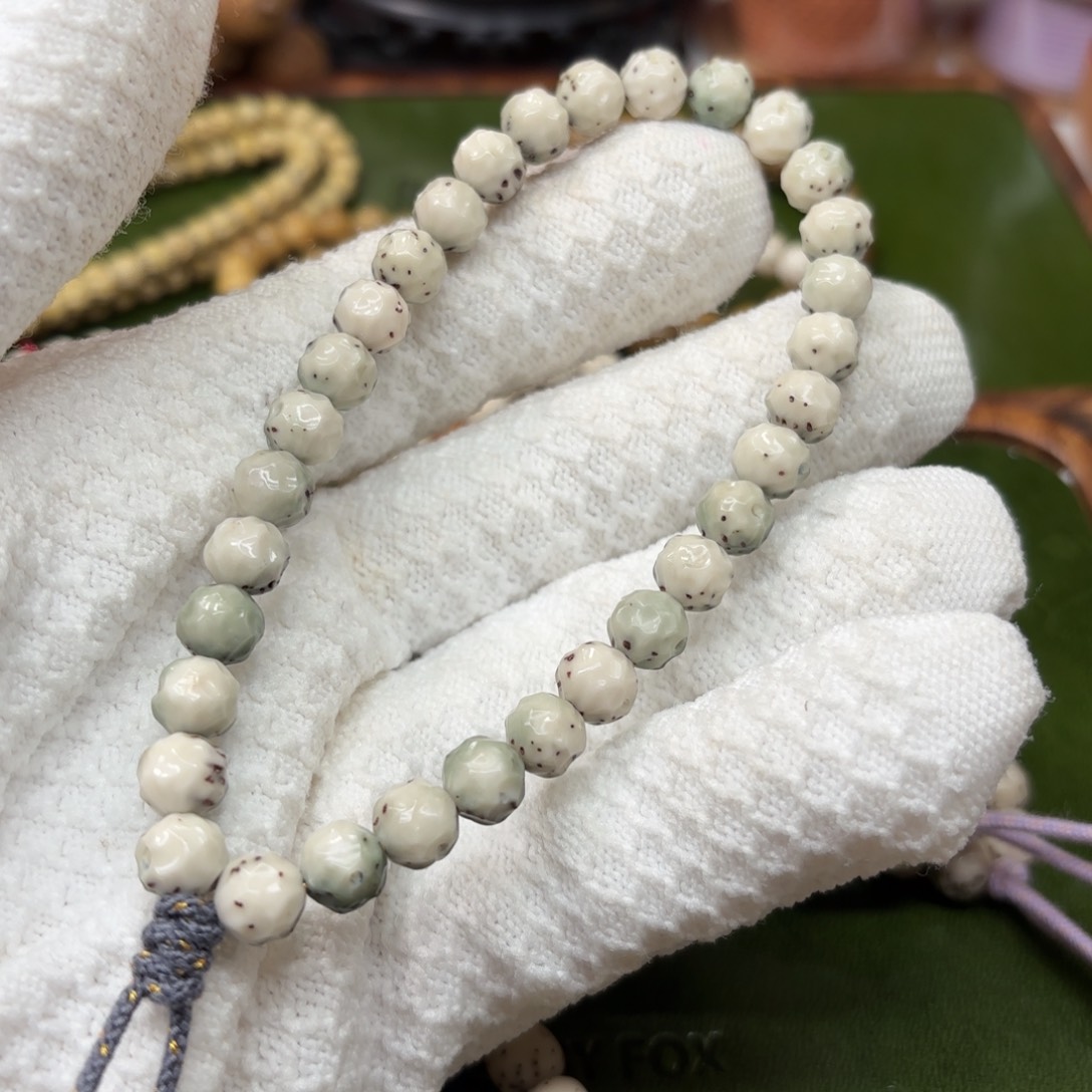 星月菩提吊坠8改二次圆银标