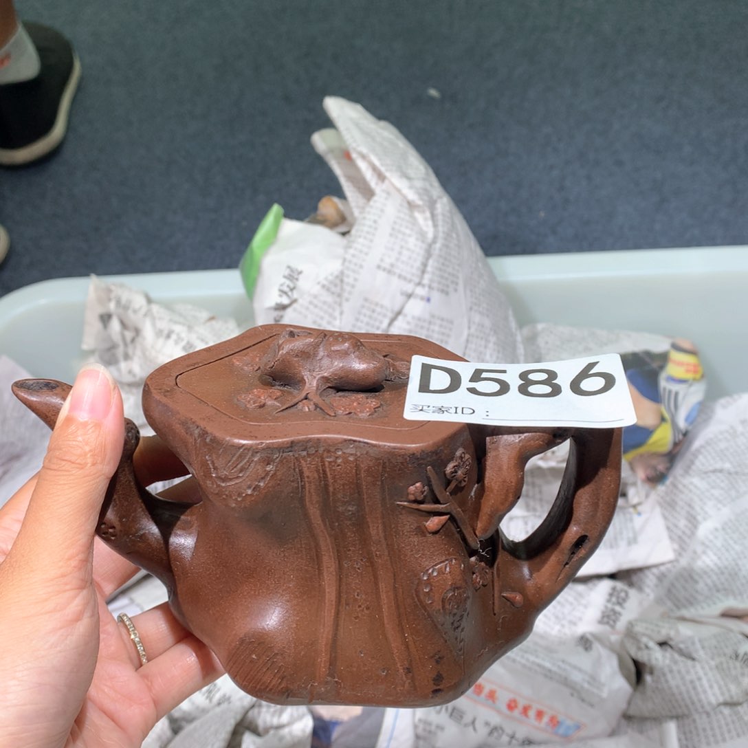 茶壶粗砂紫砂茶壶586