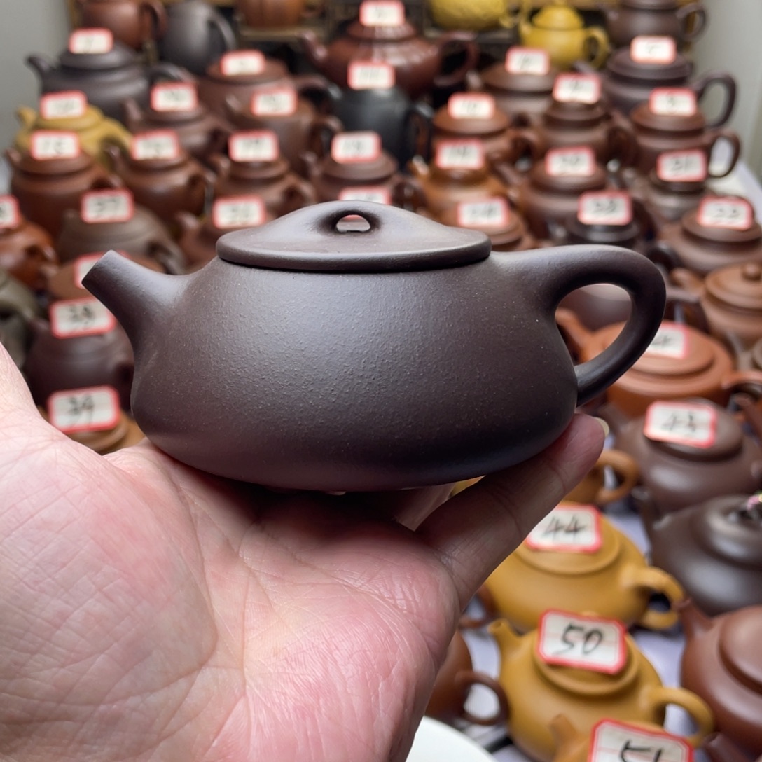 茶壶紫砂微瑕半手工