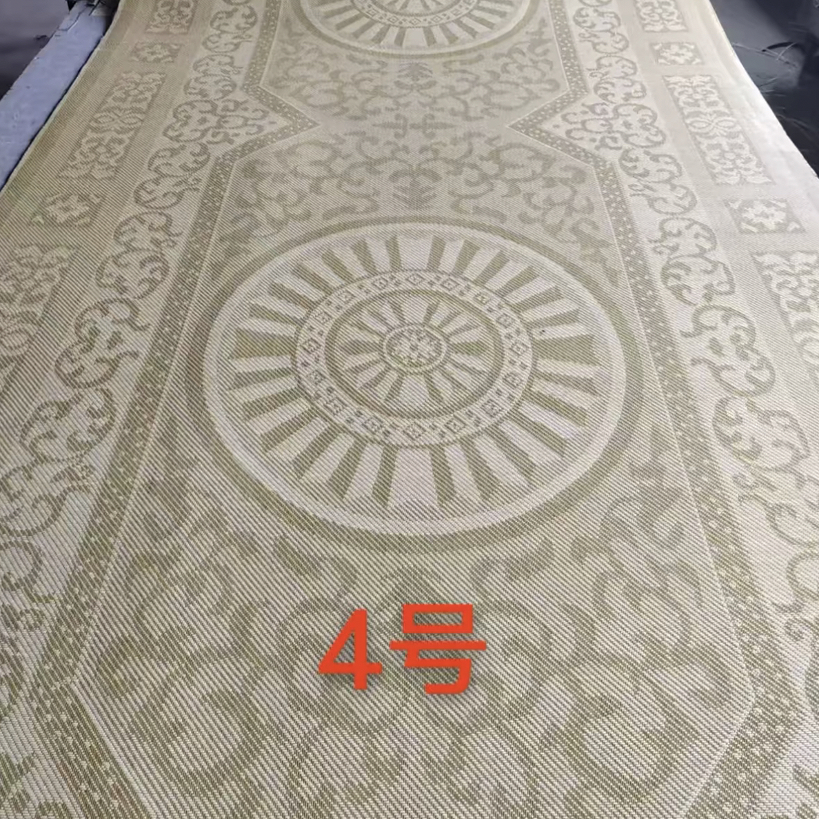 6毫米定制款炕席，透气耐热无异味（定制款不支持7天退换号）
