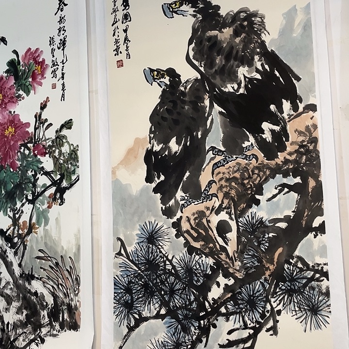 国画张圣敏先生纯手绘作品