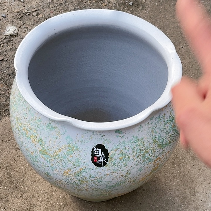 紫砂花盆瑕疵25.33花盆