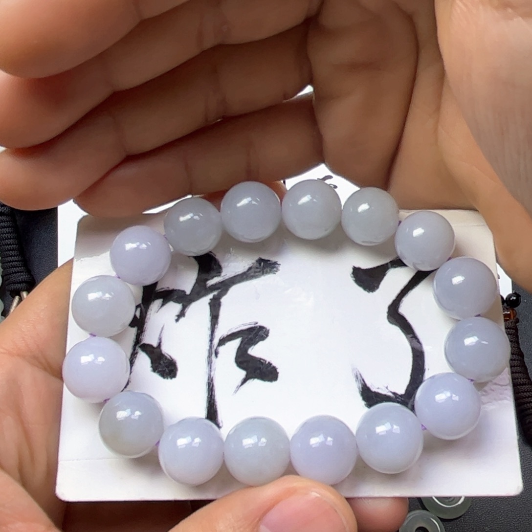 翡翠颈饰未镶嵌缅甸天然翡翠