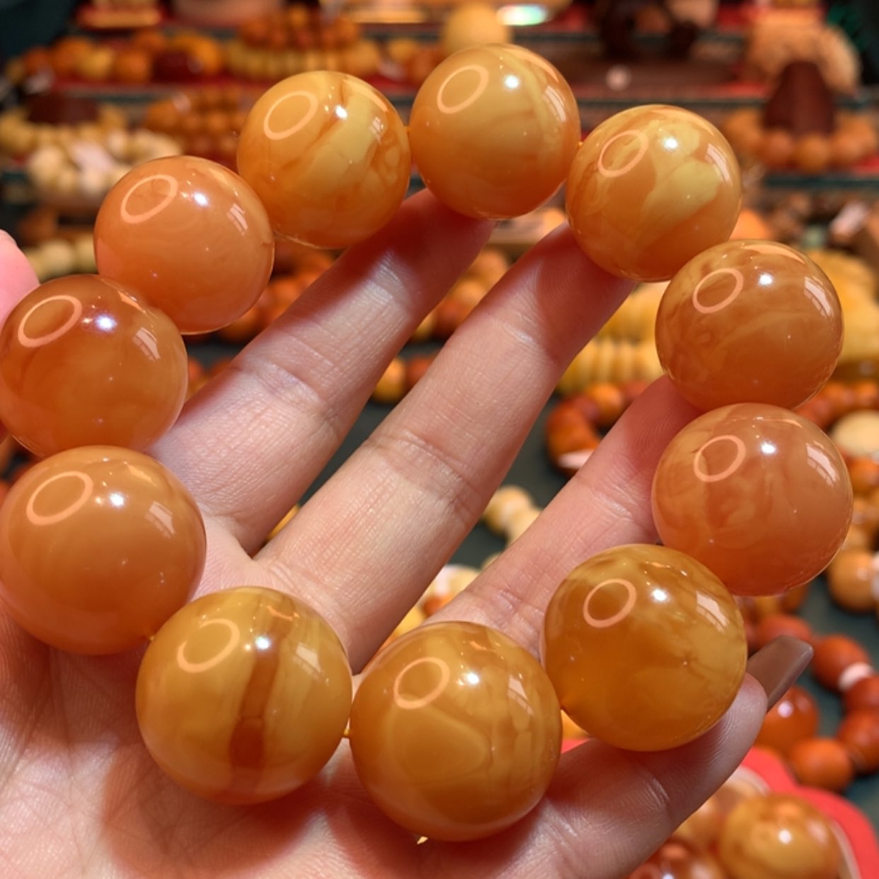 【闪购商品】未镶嵌蜜蜡手串蜜蜡手串