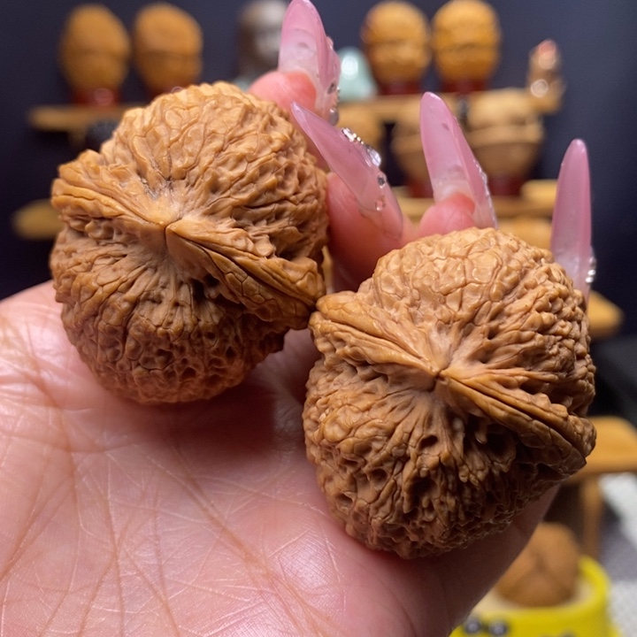 把件文玩核桃铁狮子42号