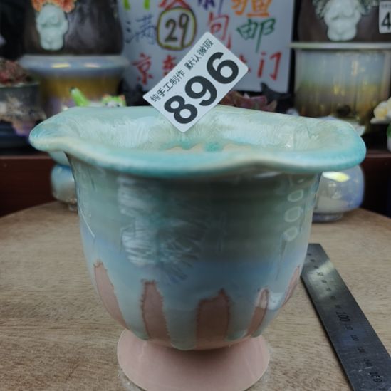 景德镇手工高温陶瓷：内口10.5外口13.5高11