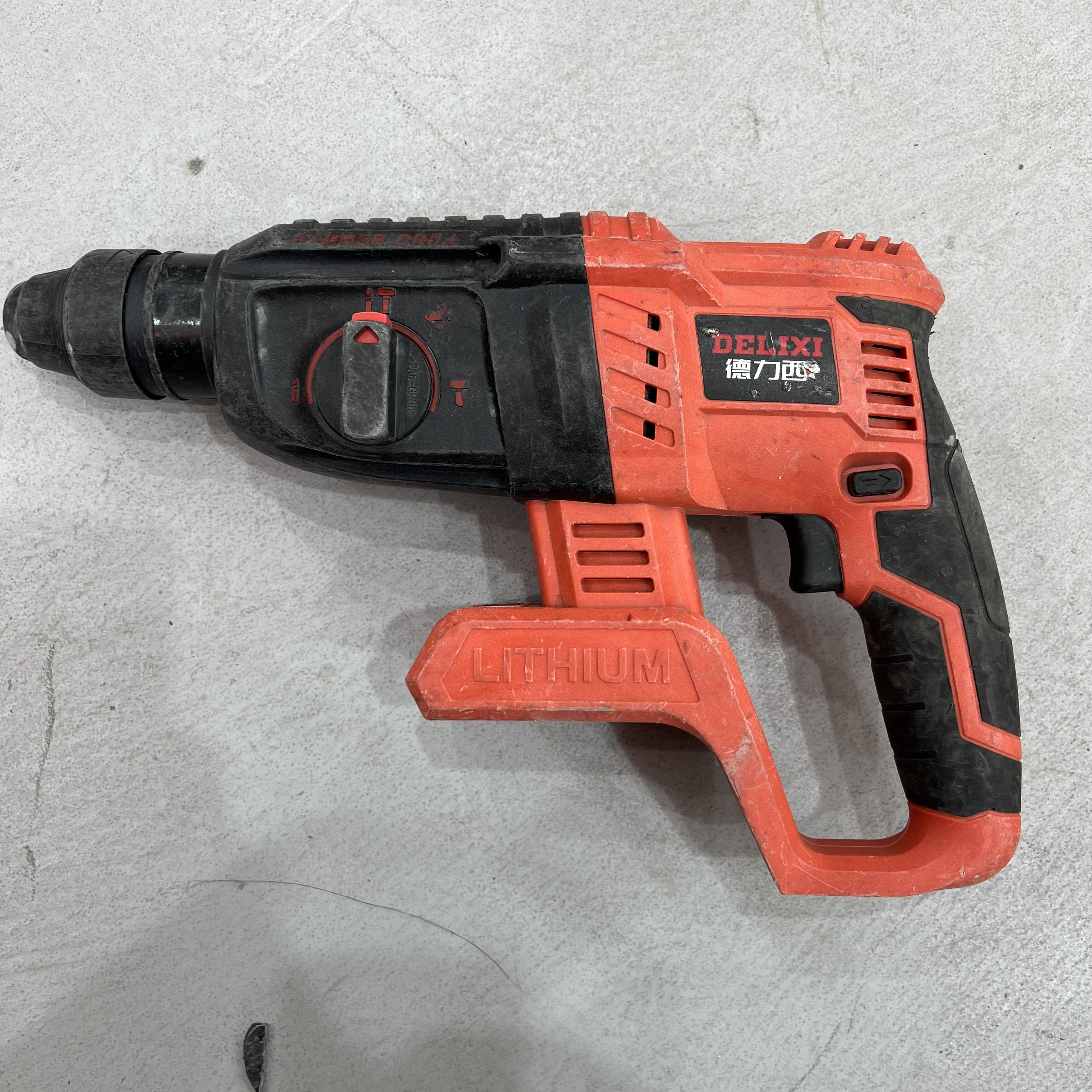 ZZ张张五金德力西电锤机头红色机头