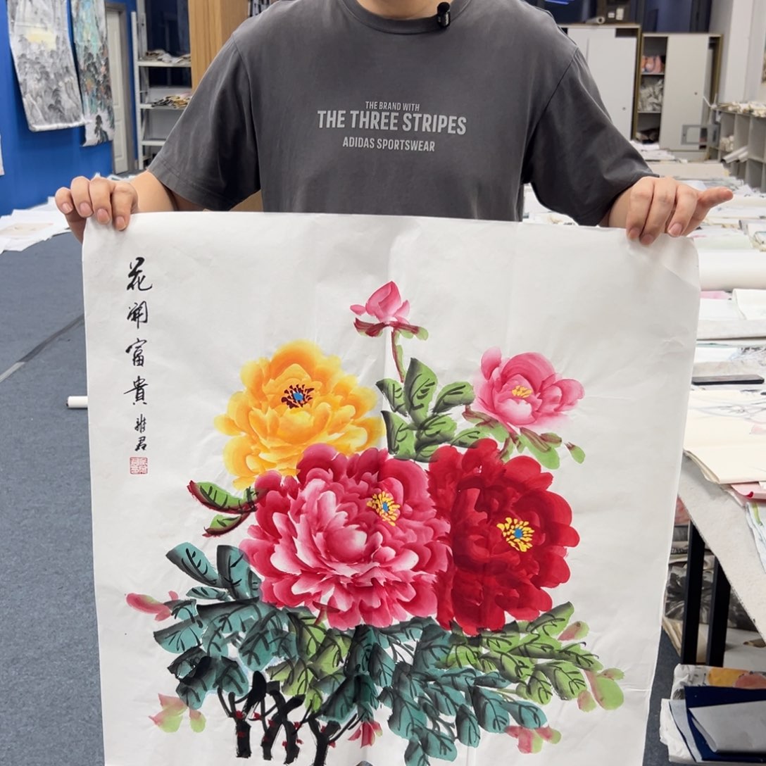 国画国画纯手绘作品
