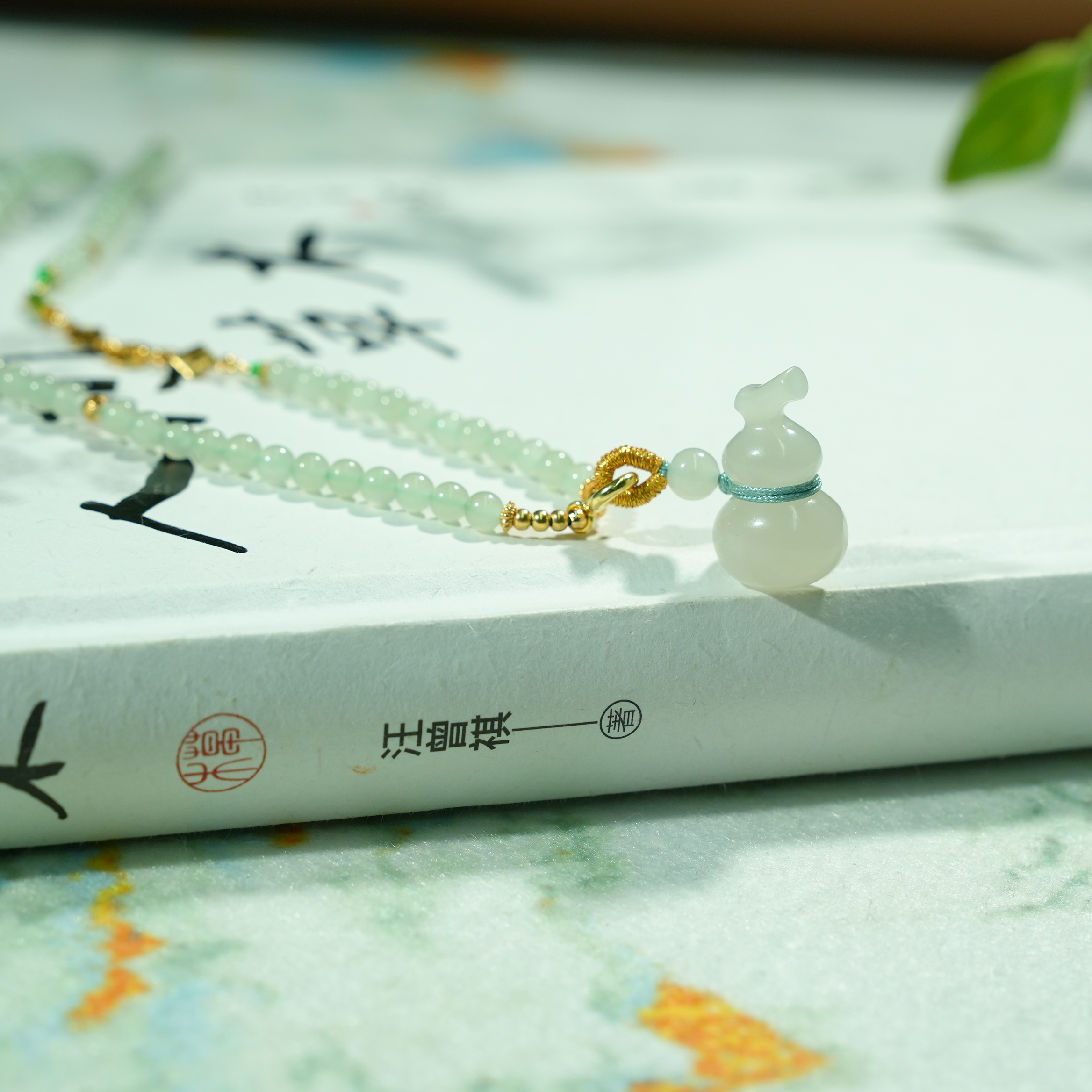 【睿泽&小池专属】S925和田玉葫芦小米珠项链 多样性发一 3mm