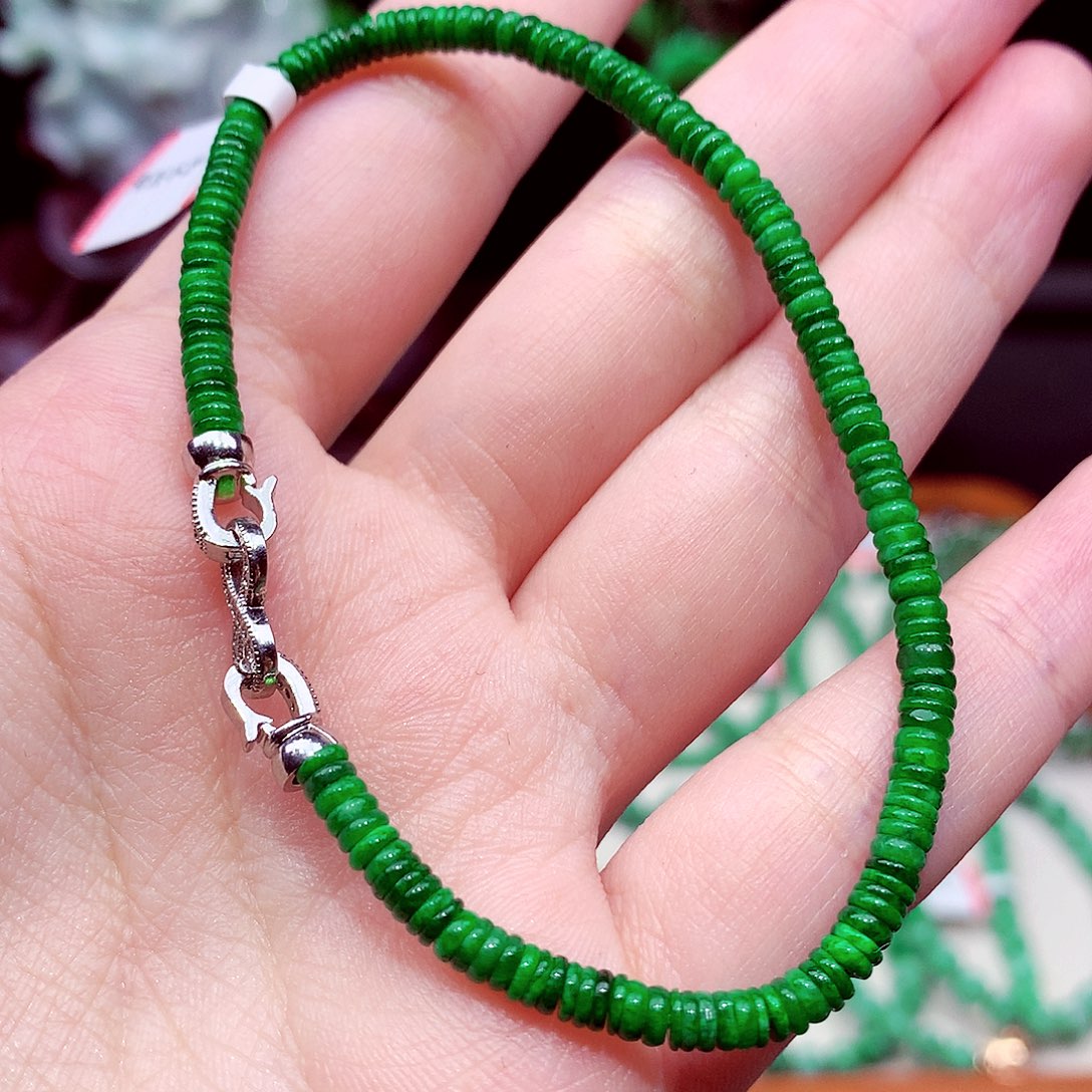 未镶嵌手链翡翠翡翠