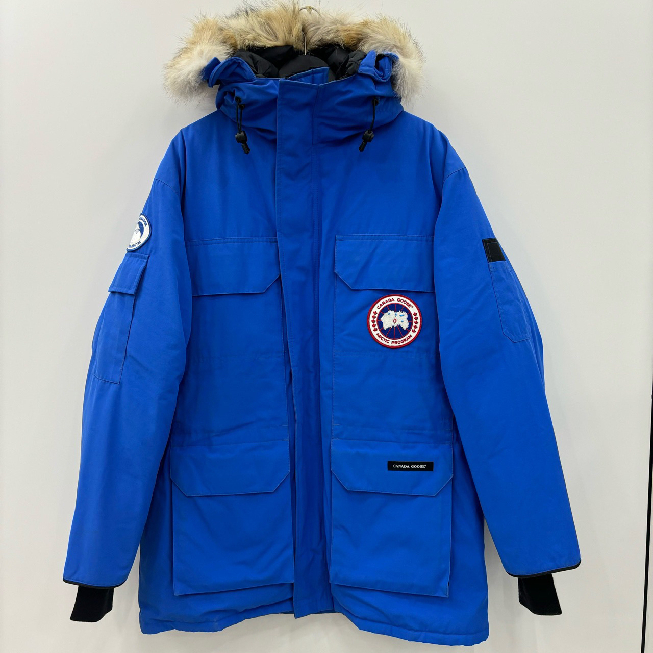 99新 CANADA GOOSE 加拿大鹅PBI北极熊远征款羽绒服/码M/99新/编