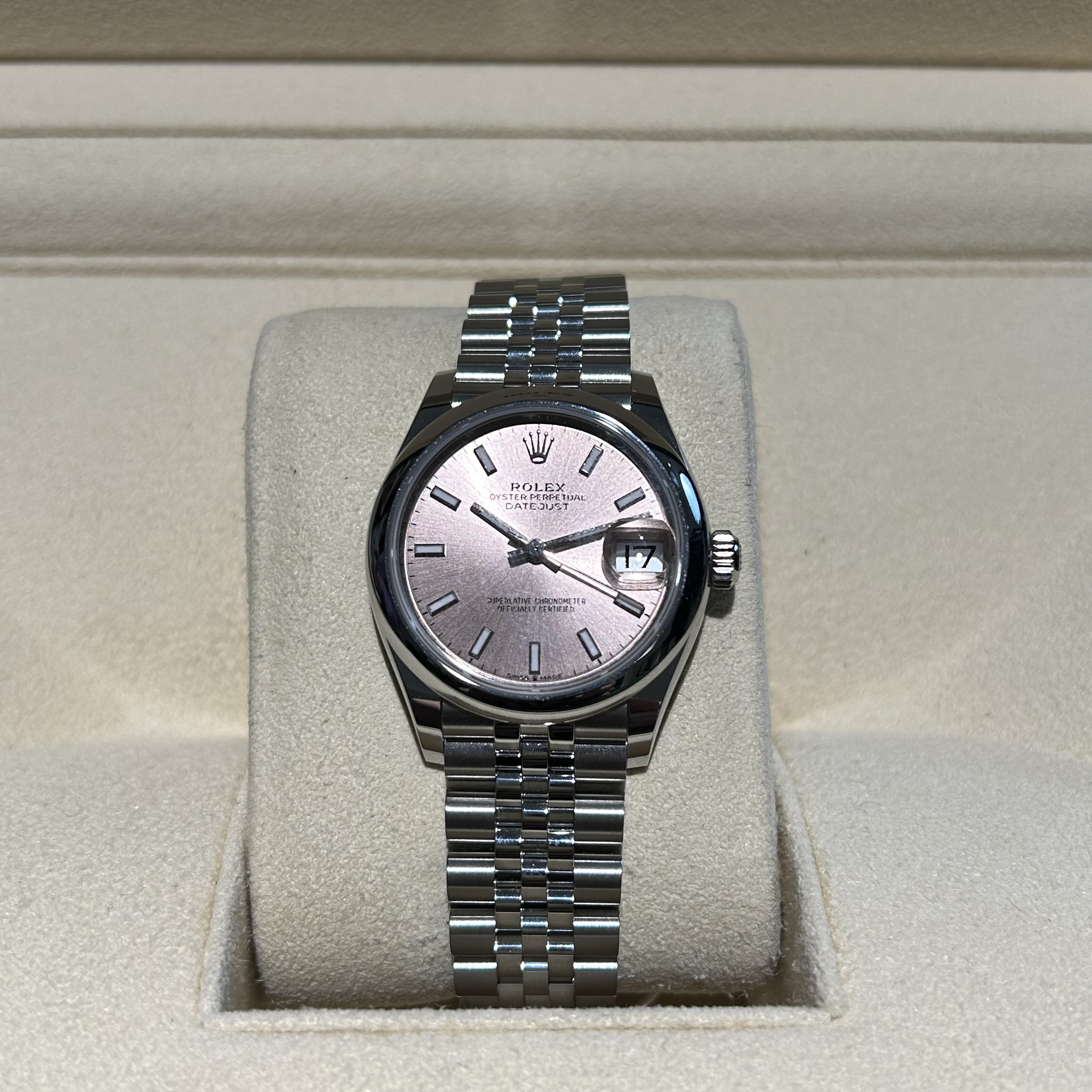 全新未使用 Rolex/劳力士 日志278240/2024年全套/31/公价61100