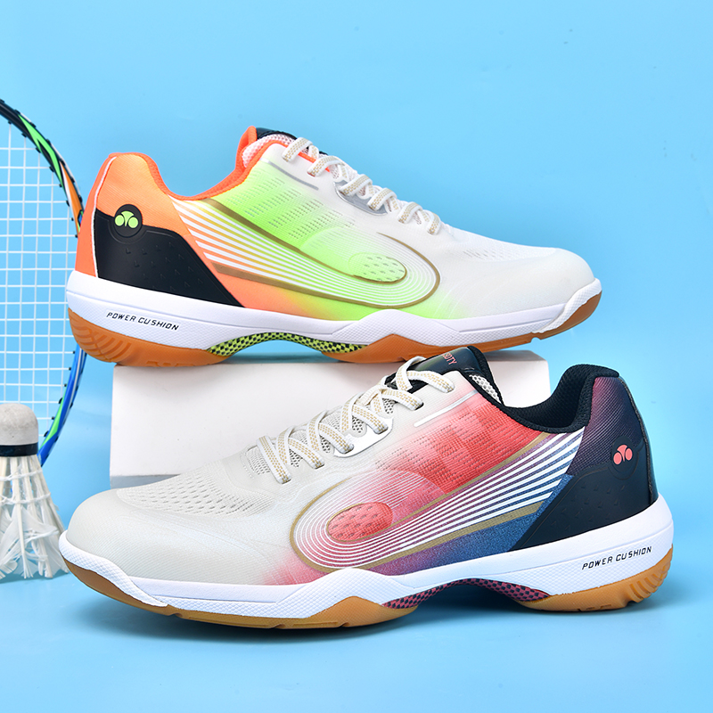新款潮兽岛羽毛球鞋缓震透气单网男女同款专业运动鞋超轻乒乓球鞋