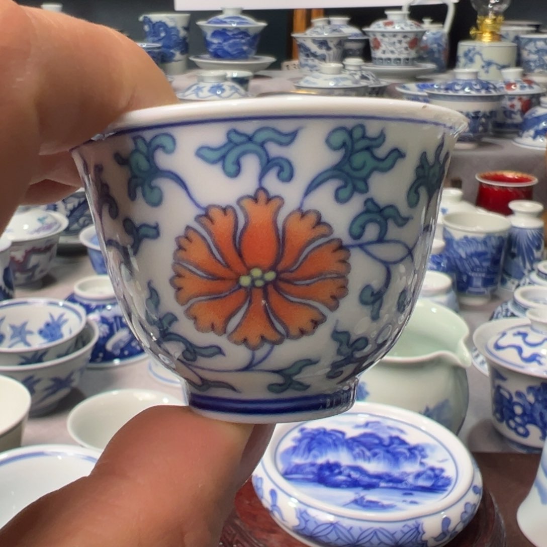 摆件景德镇青花陶瓷