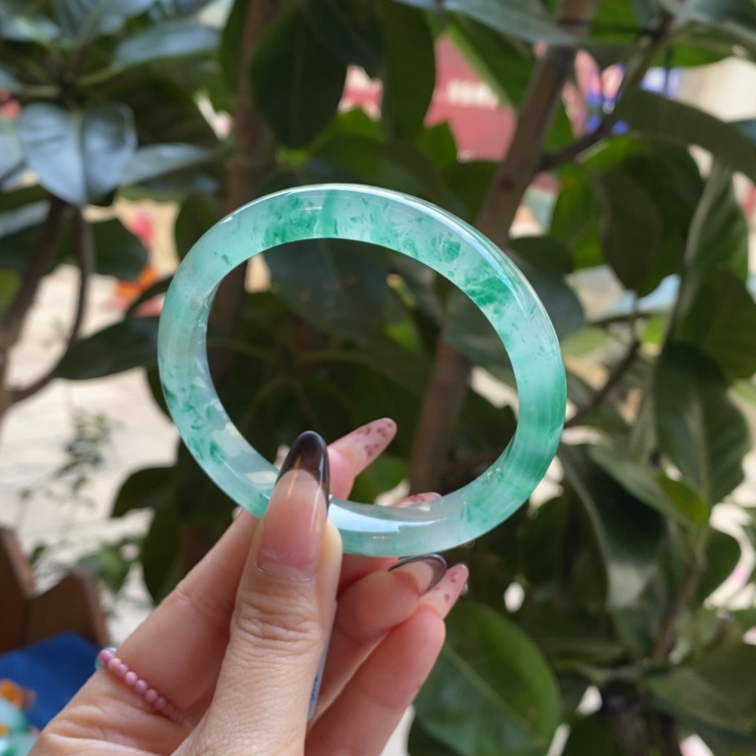 合金手镯石英岩玉