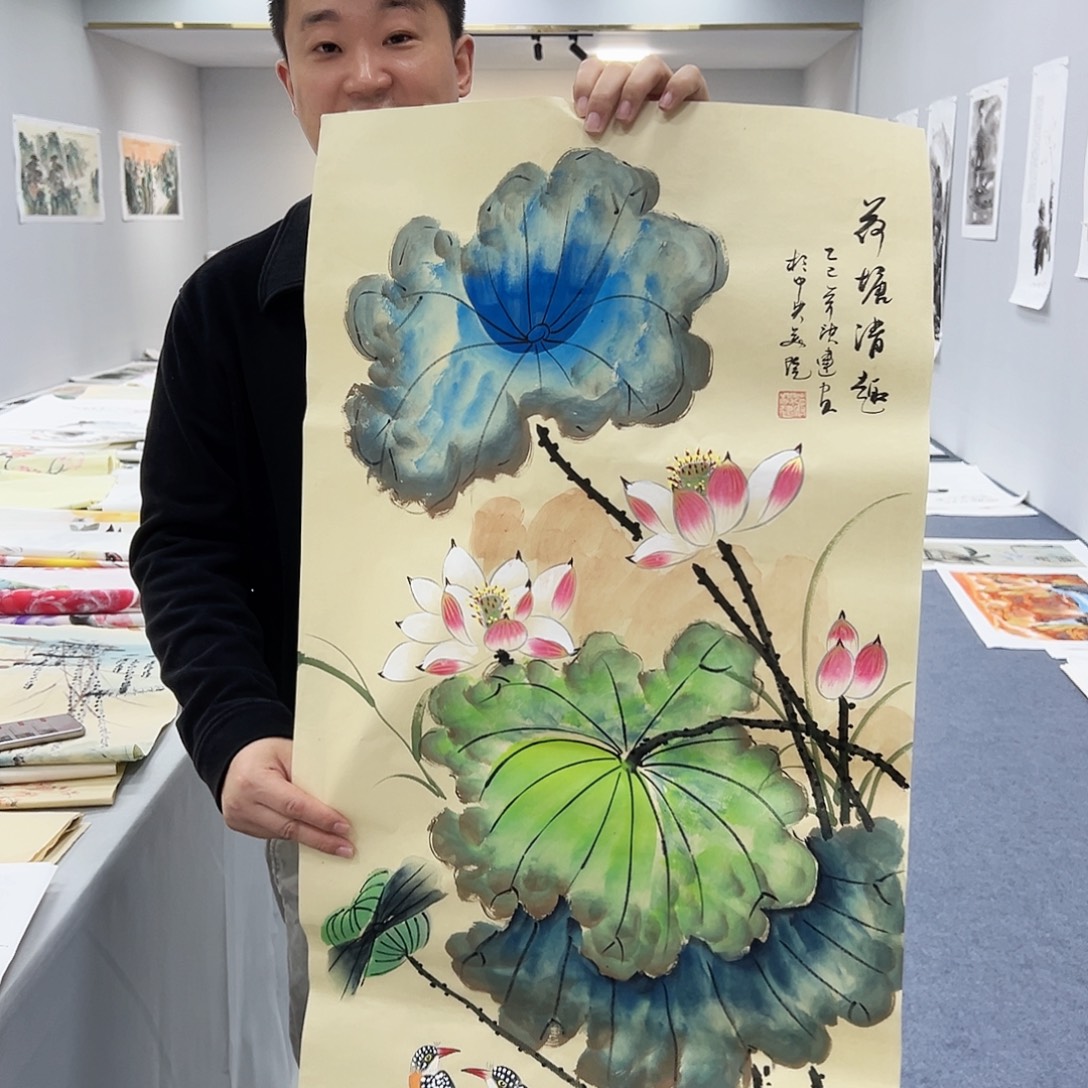 国画国画作品纯手绘