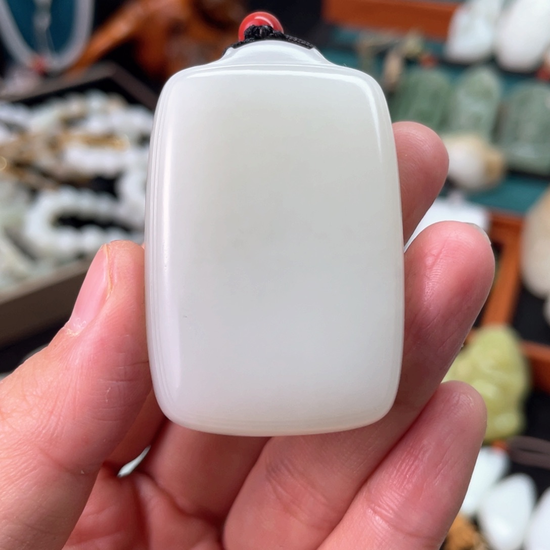 和田玉挂件未镶嵌