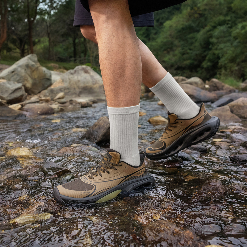 李宁户外CF溯丨浔游户外休闲鞋情侣款支撑徒步鞋AHCV017