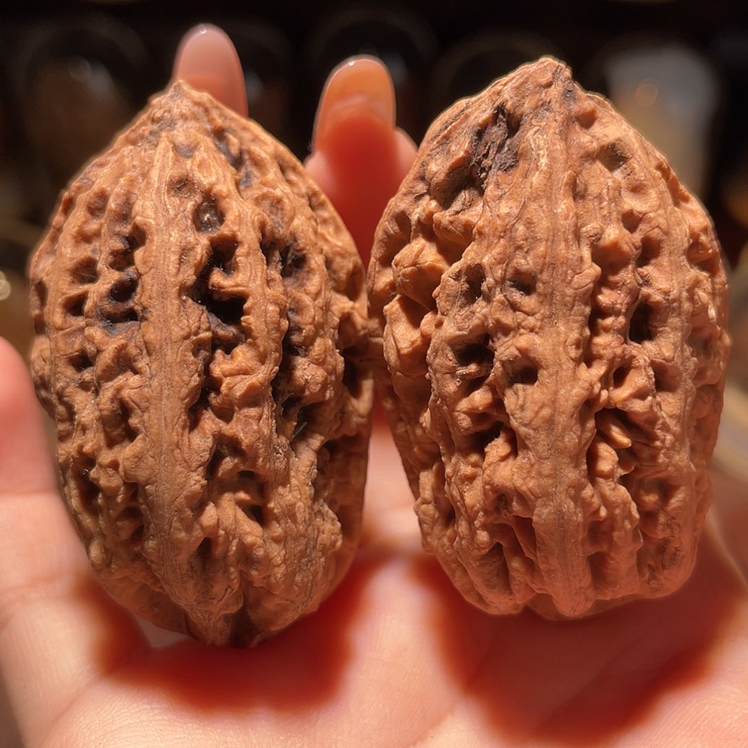 文玩核桃把件金梭子92