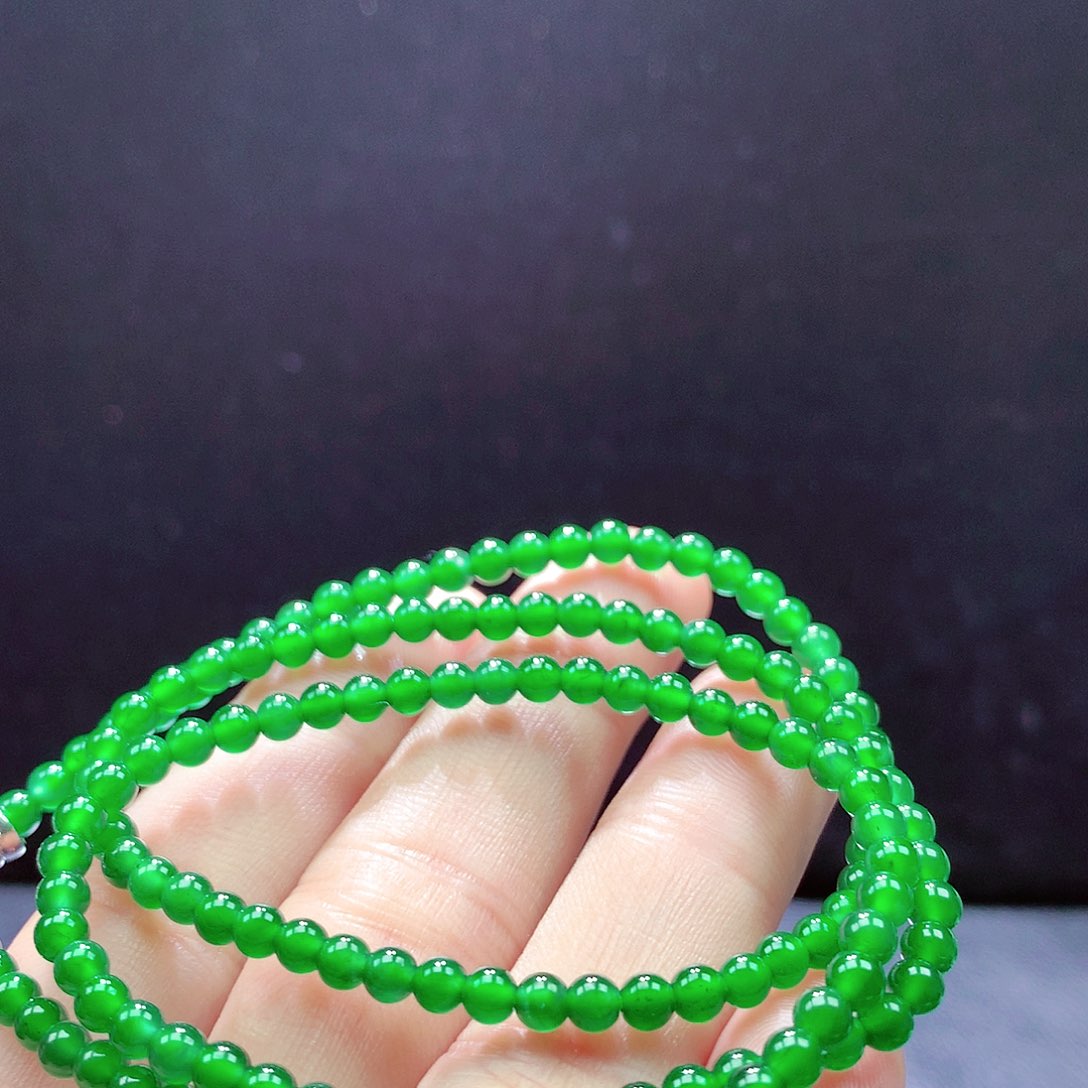 翡翠手链未镶嵌项链