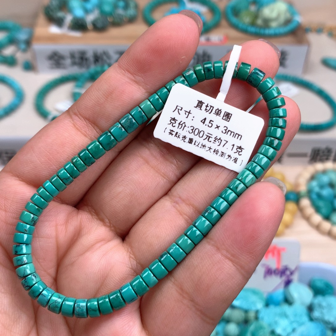 未镶嵌绿松石珠宝奇石