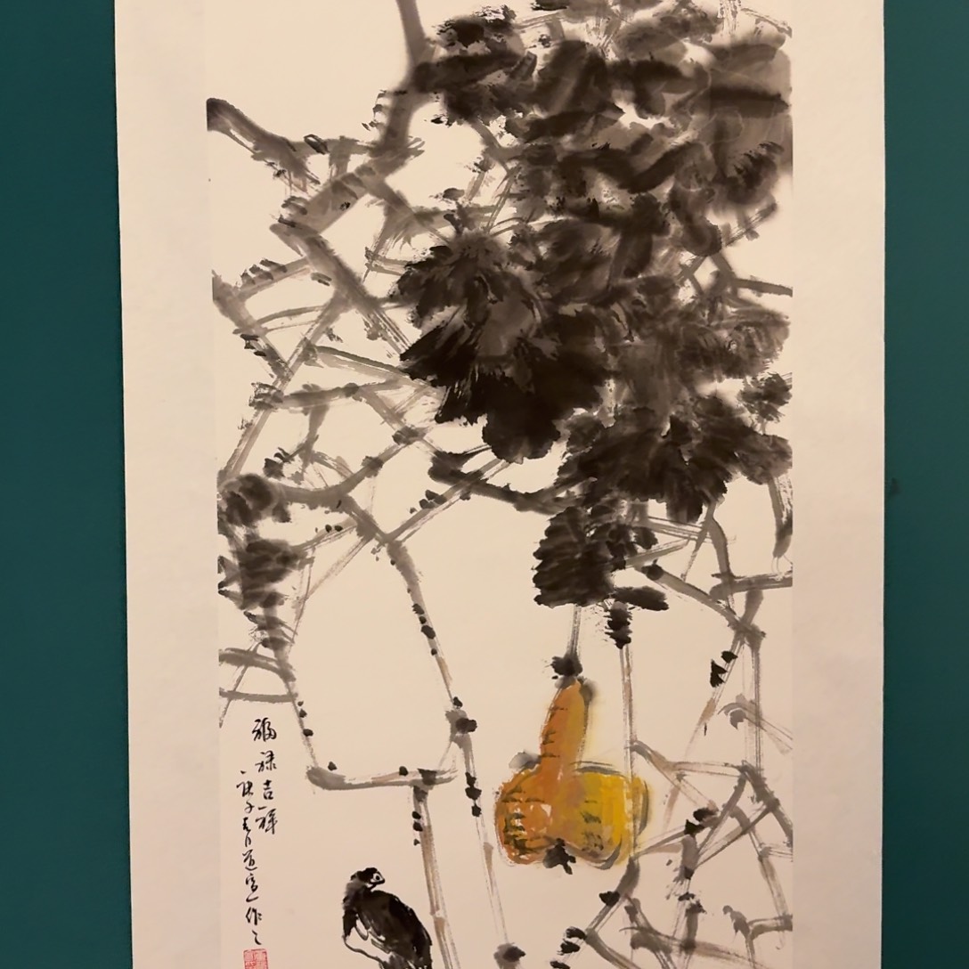 国画董老师作品画作